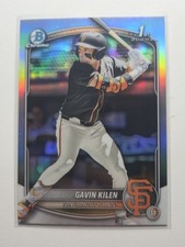 2025 Bowman Chrome 1st Refractor BDC-40 Gavin Kilen Giants