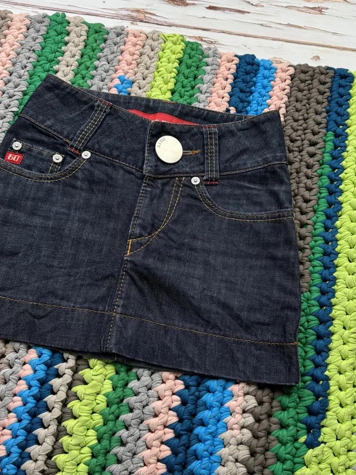 Винтажная женская мини-юбка Miss Sixty размер XS - Изображение 3 из 4