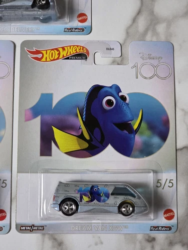 2023 Hot Wheels Premium Pop Culture Disney 100 Years (Complete Set of 5) - Picture 7 of 16