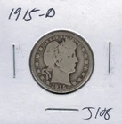 1915 D Barber Quarter J108 !!!Free Shipping!!!