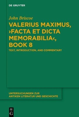 John Briscoe Valerius Maximus,  Facta et dicta m (Gebundene Ausgabe) (US IMPORT)