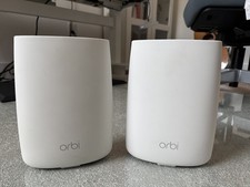 Netgear Orbi Router RBR50 and 1 Satellite RBS50 with Power Cords