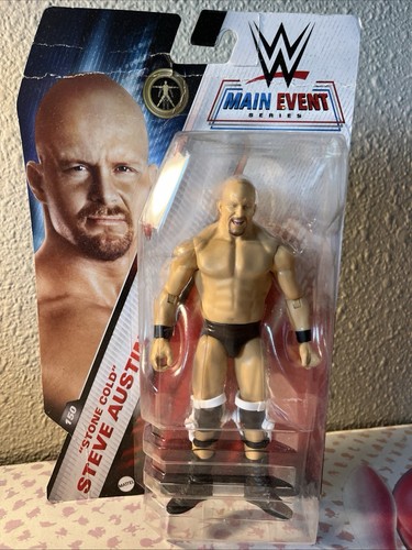 WWE Main Event Stone Cold Steve Austin Series 150 Actionfigur Mattel Wrestling