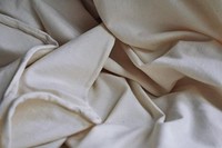 Organic Cotton Stretch Jersey Fabric - Natural - By The Yard 1 Yard on sale Organic Cotton Stretch Jersey Fabric - Natural - By The Yard 1 Yard on sale