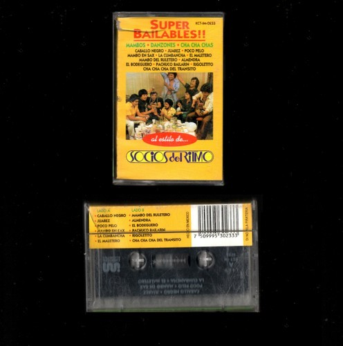 LOS SOCIOS DEL RITMO "SUPER BAILABLES !!!" CASSETTE TAPE