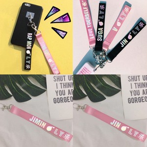 Bangtan Boys Design Keyring Bts Key Chain Love Yourself Phone Bag
