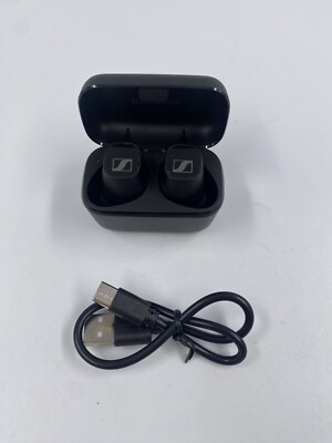 Sennheiser CX Plus True Wireless Earbuds Black, Excellent, Grade A