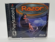 Razor Freestyle Scooter (Sony PlayStation 1, 2000) PS1 Complete CIB Tested