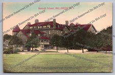 Antique Postcard Bennett School Millbrook New York 