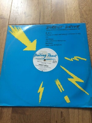 Direct drive 12  vinyl record a.b.c. (Falling in love s not easy) boiling point 