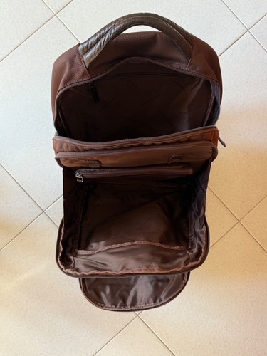 Piquadro Backpack Model 1813FR - Dark Brown - Used - Afbeelding 5 van 7