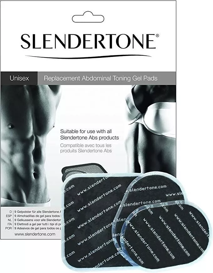 Slendertone Replacement Gel Pads ABS Belt 3 Pads 1 Set 2024 eBay
