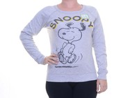 Peanuts Junior's Snoopy Graphic Reversible Sweatshirt Size Xs on sale Peanuts Junior's Snoopy Graphic Reversible Sweatshirt Size Xs on sale