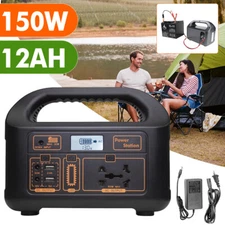 150W Power Station Portable Laptop Charger Battery Bank Solar Inverter Generator