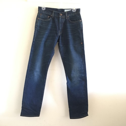 Willie James drk blue denim jeans pants 