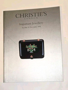 Christie's London Important Jewellery Tuesday 15 November 1998