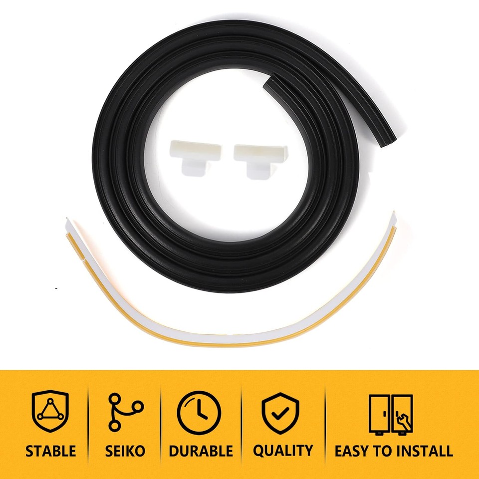 1set Plastic Dishwasher Bottom Door Seal Kit 154827601/809006501