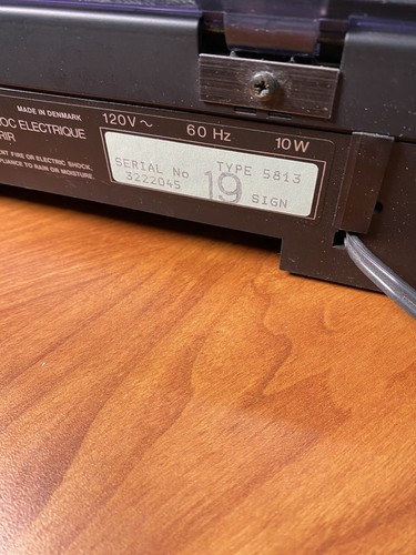 Vintage Bang & Olufsen Beogram 1800 Automatic Turntable, Cartridge Needs Needle? - Bild 23 von 24
