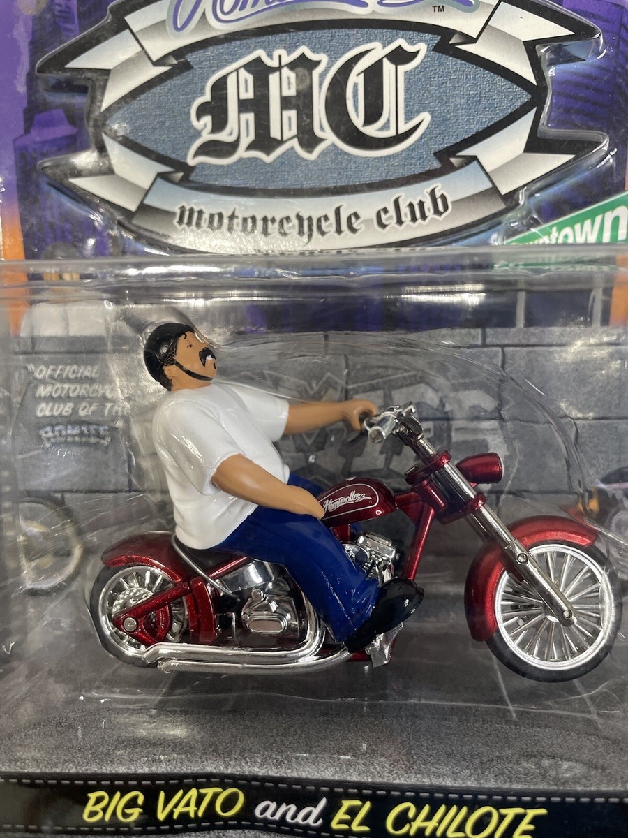 JADA TOYS Homie Rollerz MC Motorcycle Club Big Vato And El Chilote