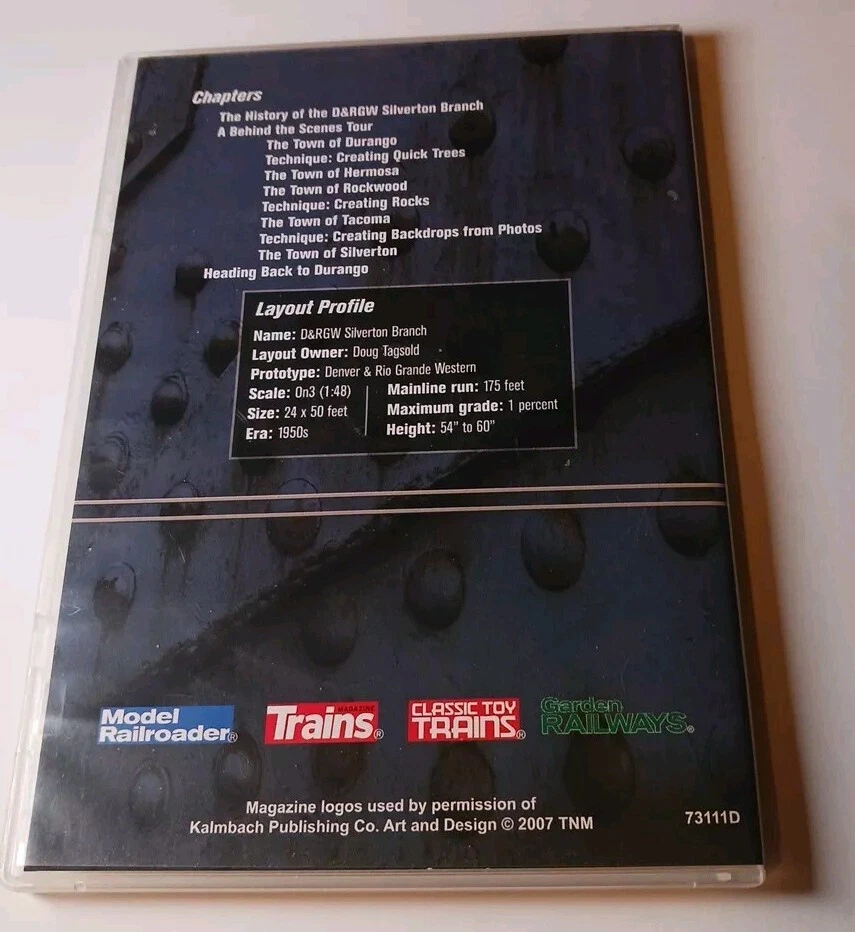 Great American Layouts DVD Dick Elwell's Hoosac Valley Railroad + Dream Plan - Image 4 of 4