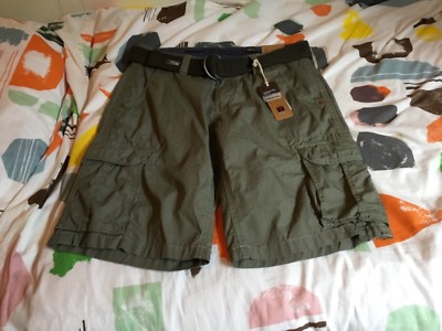 Timezone Herren Short Maguire Kurze Hose 4003 Grün Gr: 29;Neu Mit Etikett