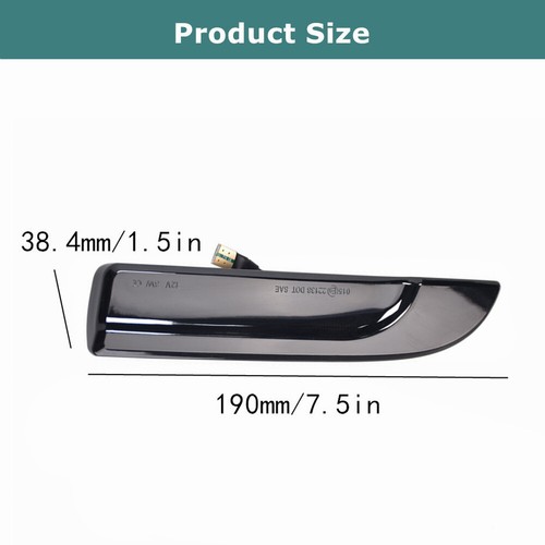 LED Dynamic Side Marker Light For Porsche Panamera 970 2009-2013 2014 2015 2016 - Picture 7 of 18