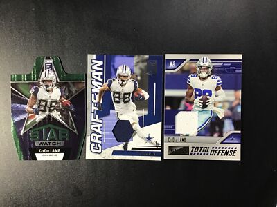 2022 Panini Donruss Elite Star Watch, Craftsman & Playbook TD CeeDee Lamb #SW-12