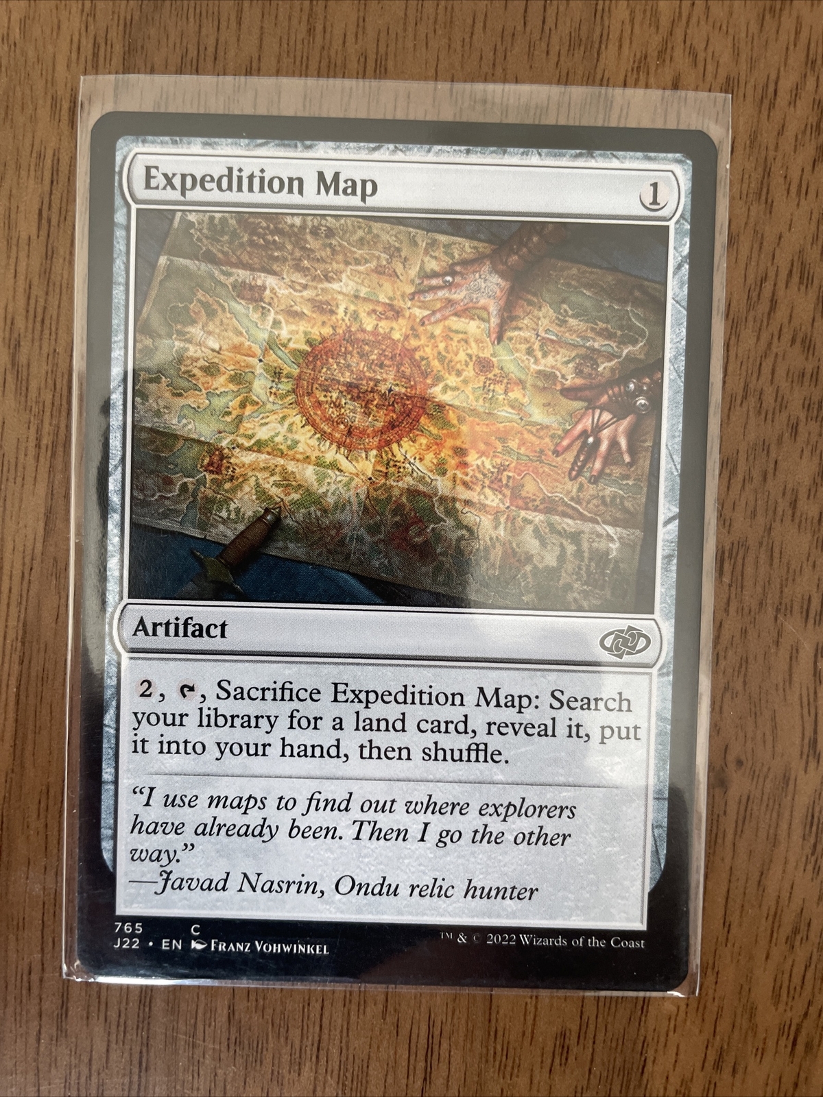 Expedition Map - Near Mint English MTG Jumpstart 2022