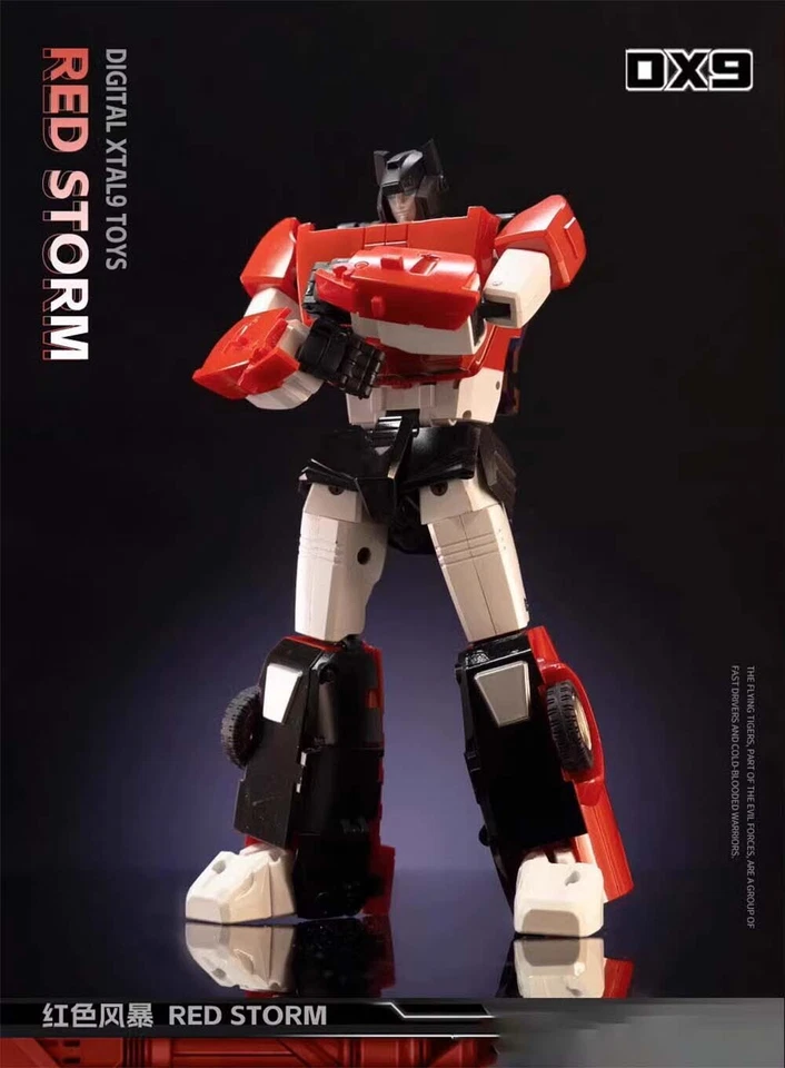 Digital Xtal 9 Toys Red Storm Sideswipe G1 MP DX9 D21-02 Action Figure in stock - Image 2 of 4