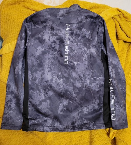 Sudadera HUK Performance Pesca Media Cremallera Talla S - Imagen 2 de 3