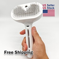 UPGRADE 3-in-1 Pet Steam Brush Dog Hair Cat Hair Pet Brush Electric SteamSpray