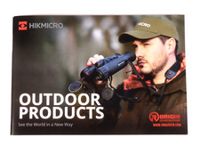 PRL) HIKMICRO BINOCOLI MONOCOLI TERMICI OTTICHE DEPLIANT CATALOGO CACCIA CHASSE