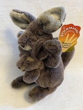 Folkmanis Kangaroo with Joey Hand Puppet, 20"