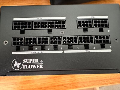 Super Flower Leadex III Gold 850W 80+ Gold, ECO, Full Modular PSU, Bearing Fan