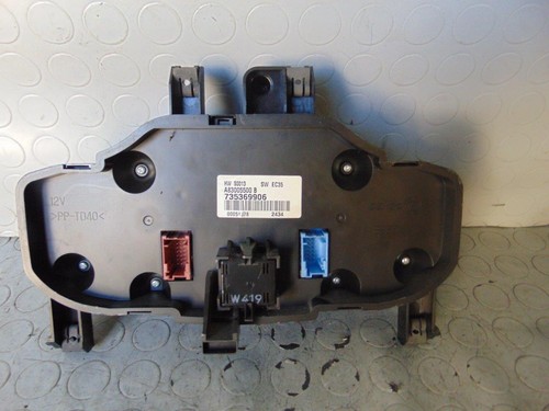 Centralina comando clima automatico FIAT PANDA 735369906 (2008) - Foto 2 di 2