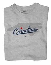 Cornelius North Carolina NC T-Shirt MAP