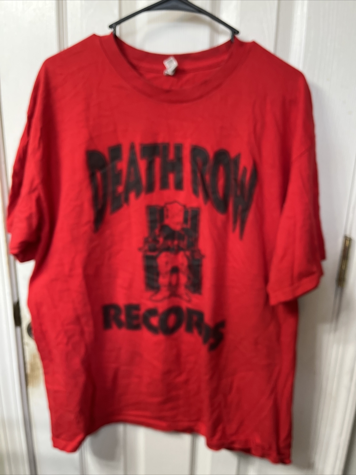 FILA T SHIRT UNISEX XL DEATHROW RECORDS DR DRE SUG KNIGHT HIP HOP ROSSA