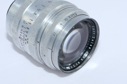 Leica TM Zeiss Sonnar 8.5cm f2 T FAST telephoto lens. Circa 1946. Sony a7R IV - Picture 11 of 12