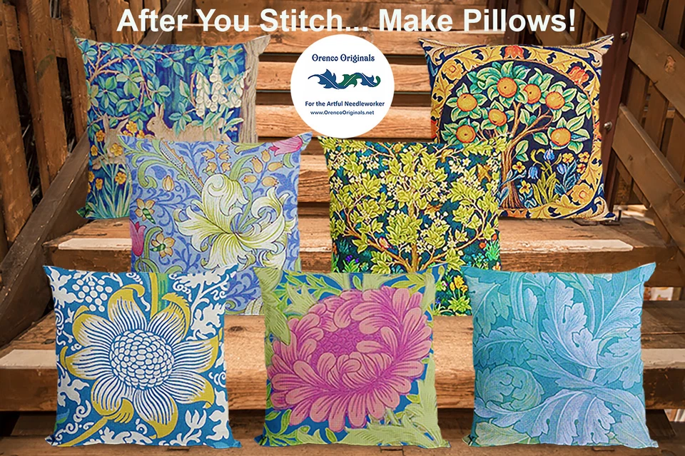 William Morris's Adoration of the Magi Religious Counted Cross Stitch Pattern - Image 3 of 4