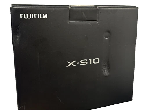 NEW Fujifilm X-S10 26.1MP Mirrorless Digital Camera Body (Black)