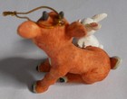 Kurt Adler RUDOLPH Red-nosed Reindeer White Bunny Christmas Ornament Misfit Toy — photo 7
