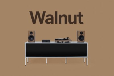 Pro-Ject Colourful Audio System Hifi-Stereo-System Walnuss furniert