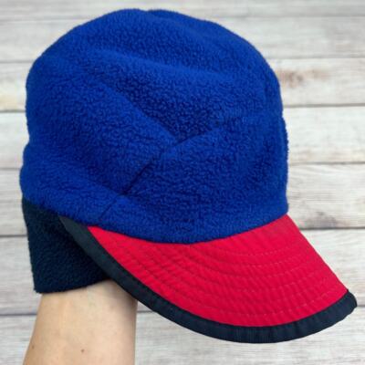 VTG Patagonia Synchilla Fleece Duck Bill Hat Patagonia Fleece Duckbill Hat Cap Synchilla Size M Green  main image 4