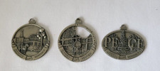 Pewter Ornaments Three Reminisce Country Magazine 2003, 2004, 2007