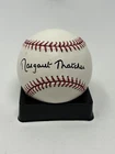 RARE MARGARET THATCHER SIGNED BASEBALL "THE IRON LADY" UK PRIME MINISTER JSA LOA