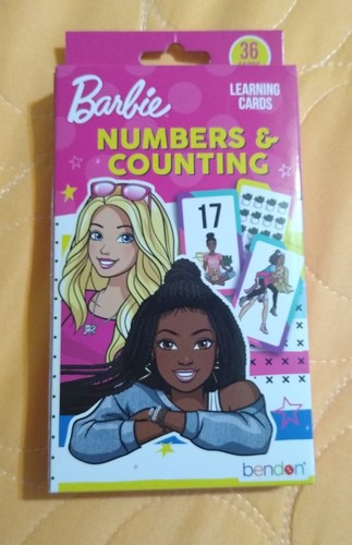 MATTEL Barbie & Friends Numbers & Counting Learning 36 Flash cards 🆕 Free ship! - Picture 2 of 9