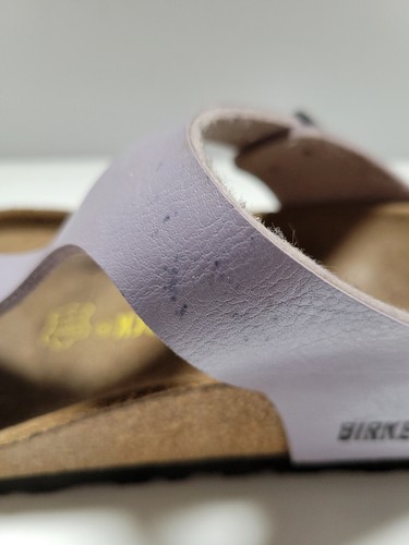 Birkenstock Gizeh Womens Sandals Size 9.5 EU 40 Thong T Strap Lavender Purple - Picture 10 of 14