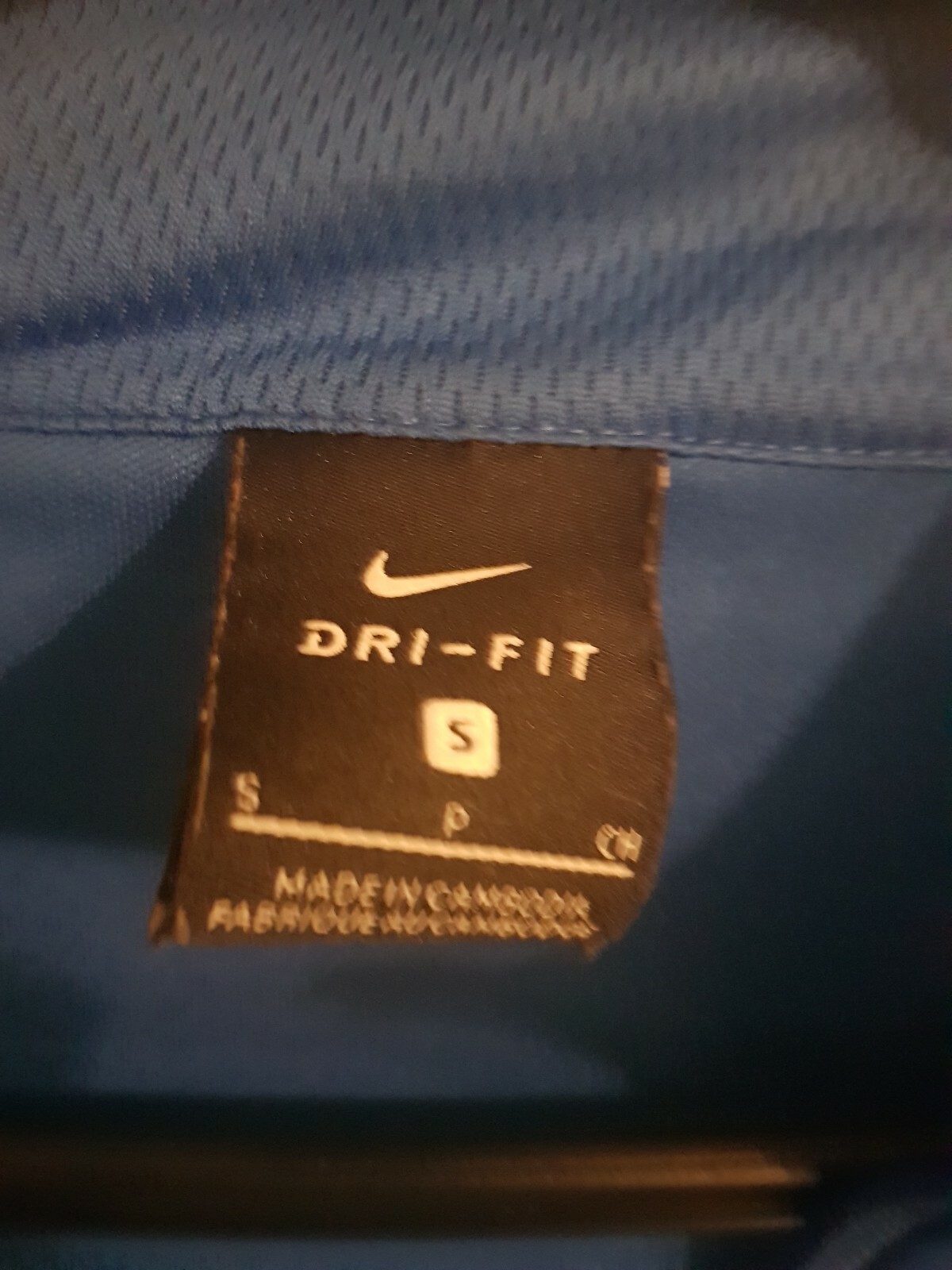 SACAI X NIKE NIKE GENTS BLU DRI FIT PISTA RUNNING GIACCA TOP UOMO UK TAGLIA S uomo