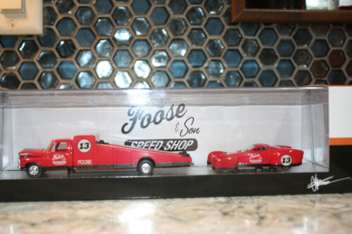 1/64th M2 Auto Haulers R70 Foose Design 1969 Ford F-350 Ramp Truck & Foose Coupe