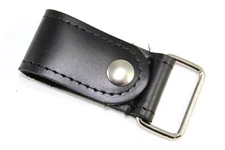 LEATHER BELT CLIP TAPE MEASURE HOLDER STRAP LOOP